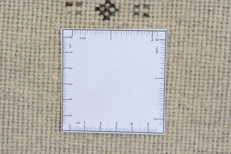 Gabbeh Tapijt - Loribaft Indus - 302 x 248 cm - donker beige