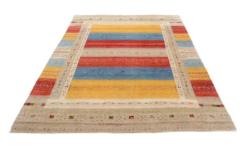 Gabbeh Tapijt - Loribaft Indus - 236 x 173 cm - veelkleurig