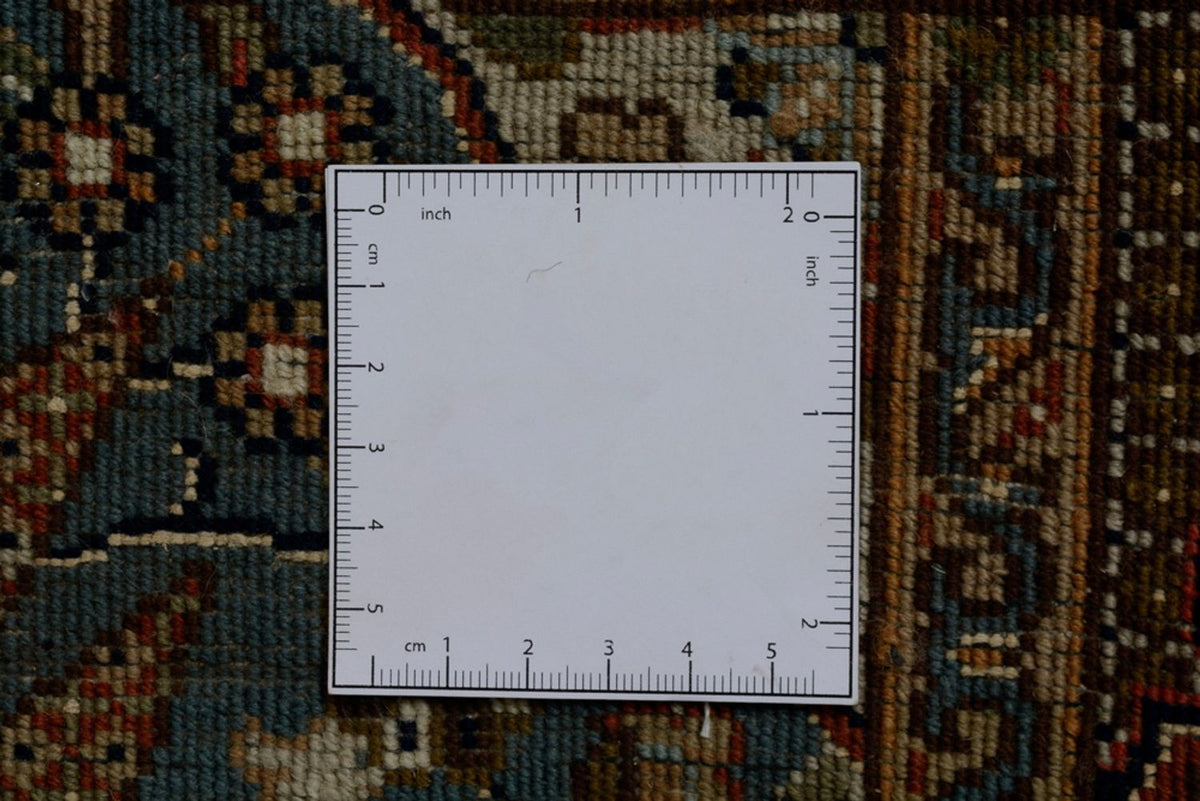 Oosters tapijt - Ghom - Indus - 242 x 172 cm - donker beige