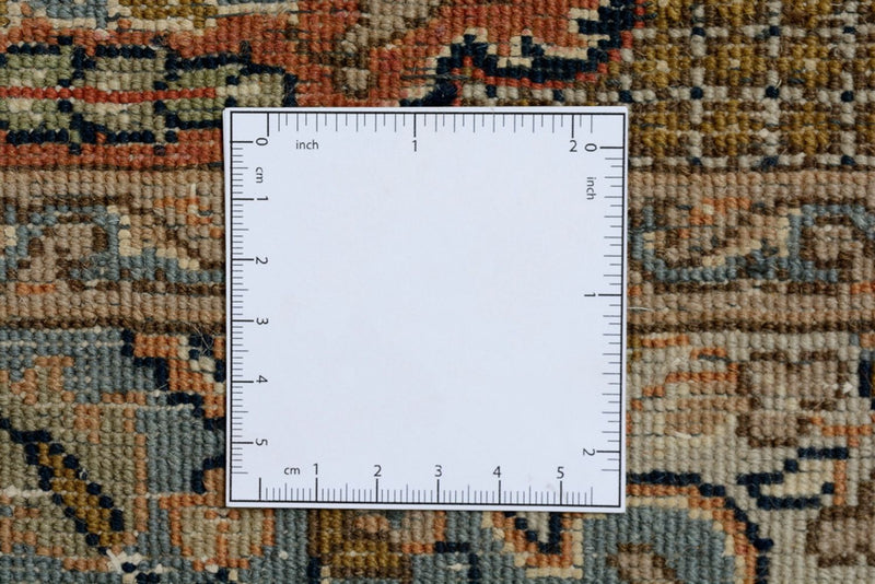 Oosters tapijt - Ghom - Indus - 306 x 211 cm - donker beige