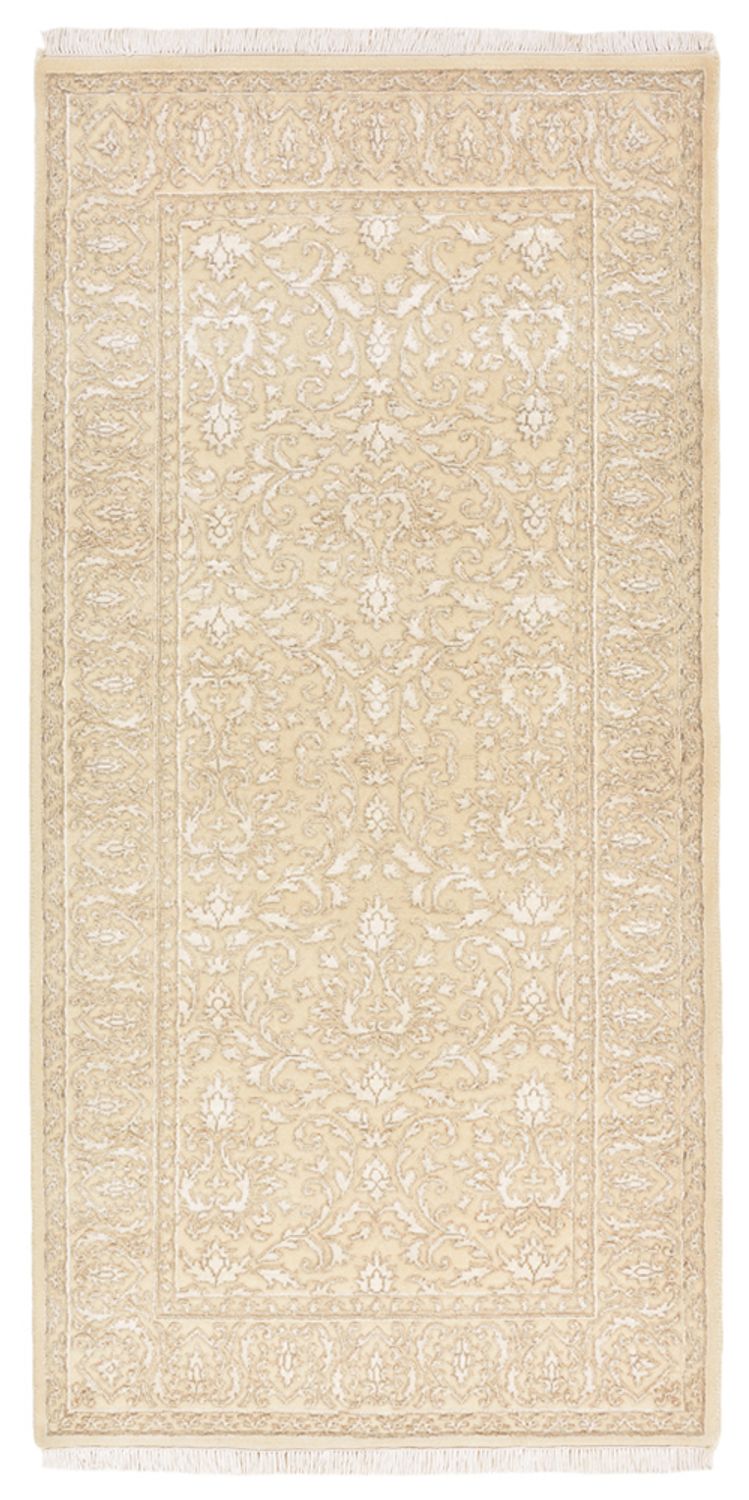 Oosters Tapijt - 144 x 73 cm - licht beige