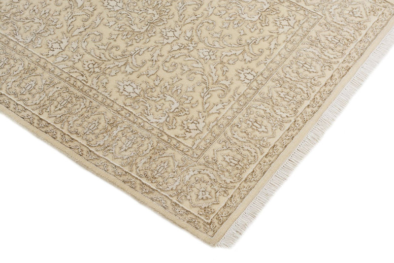 Oosters Tapijt - 144 x 73 cm - licht beige
