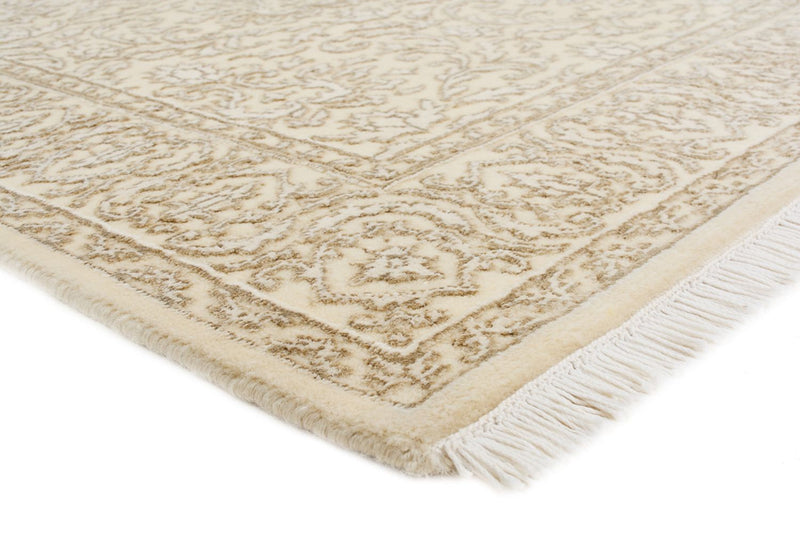 Oosters Tapijt - 144 x 73 cm - licht beige