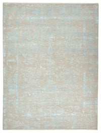 Designer tapijt - 401 x 307 cm - lichtblauw
