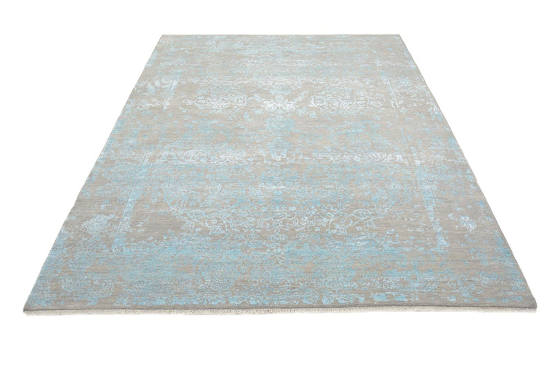 Designer tapijt - 401 x 307 cm - lichtblauw