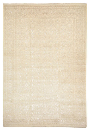 Designer tapijt - 541 x 364 cm - licht beige