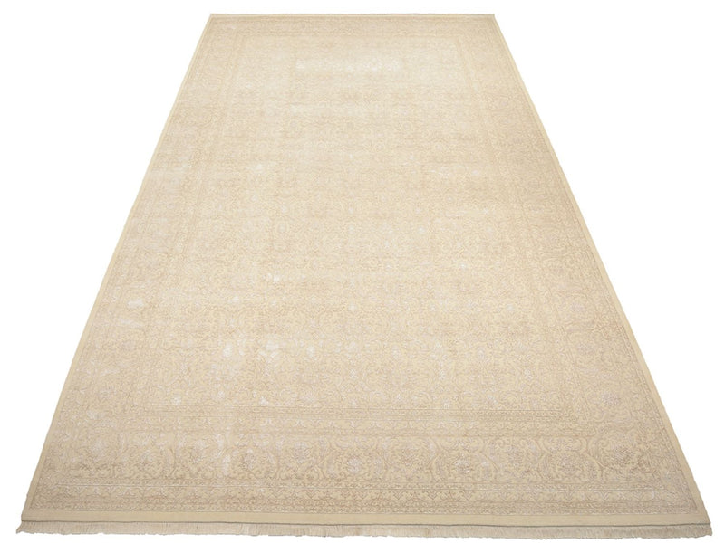 Designer tapijt - 541 x 364 cm - licht beige