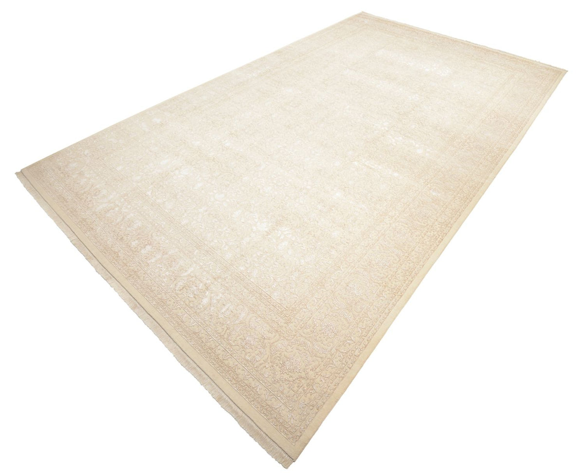 Designer tapijt - 541 x 364 cm - licht beige