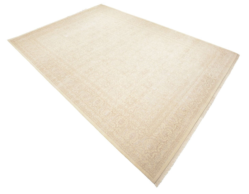 Designer tapijt - 541 x 364 cm - licht beige
