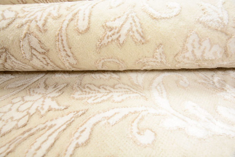 Designer tapijt - 541 x 364 cm - licht beige