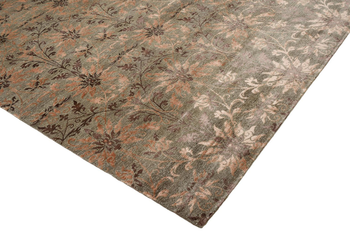 Designer tapijt - 302 x 204 cm - donkerbruin