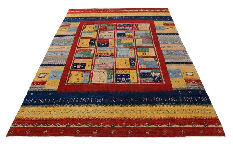 Gabbeh Tapijt - Loribaft Indus - 240 x 173 cm - veelkleurig