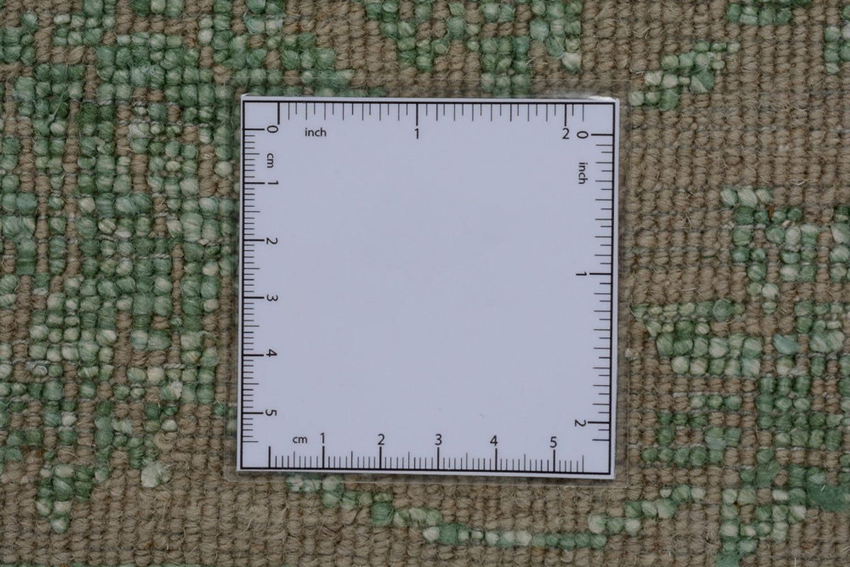 Designer tapijt - 326 x 248 cm - olijfgroen