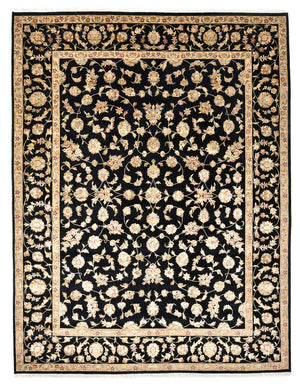 Oosters tapijt - Tabriz - 304 x 236 cm - donkerblauw
