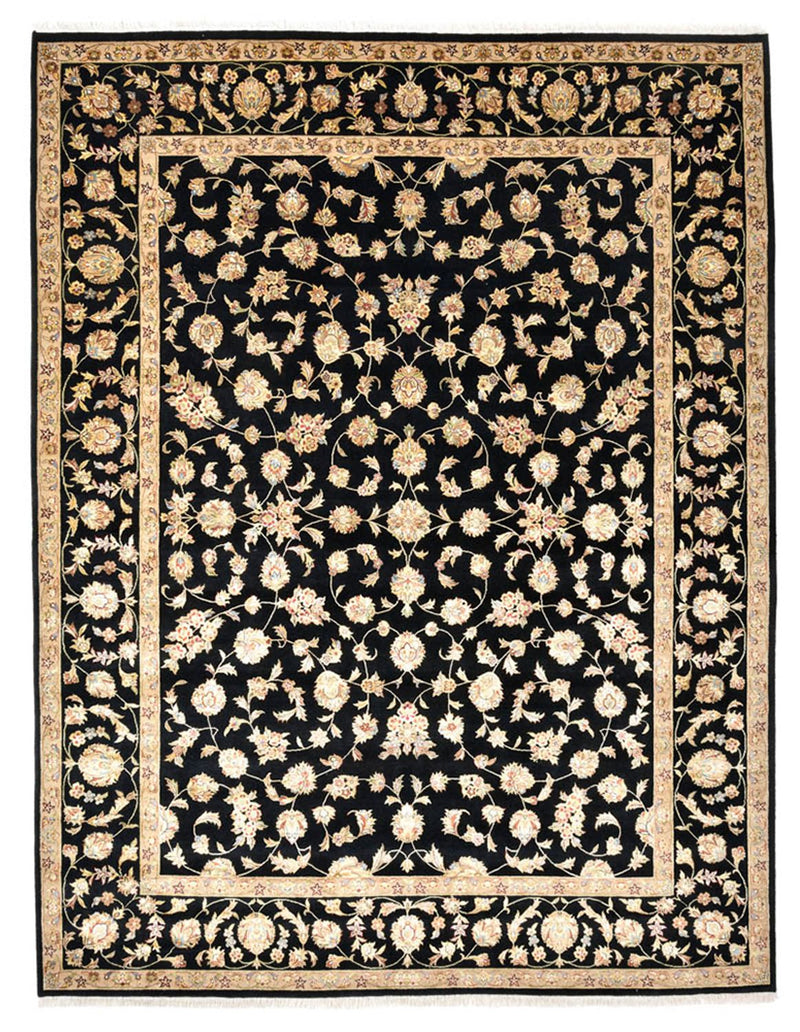 Oosters tapijt - Tabriz - 304 x 236 cm - donkerblauw