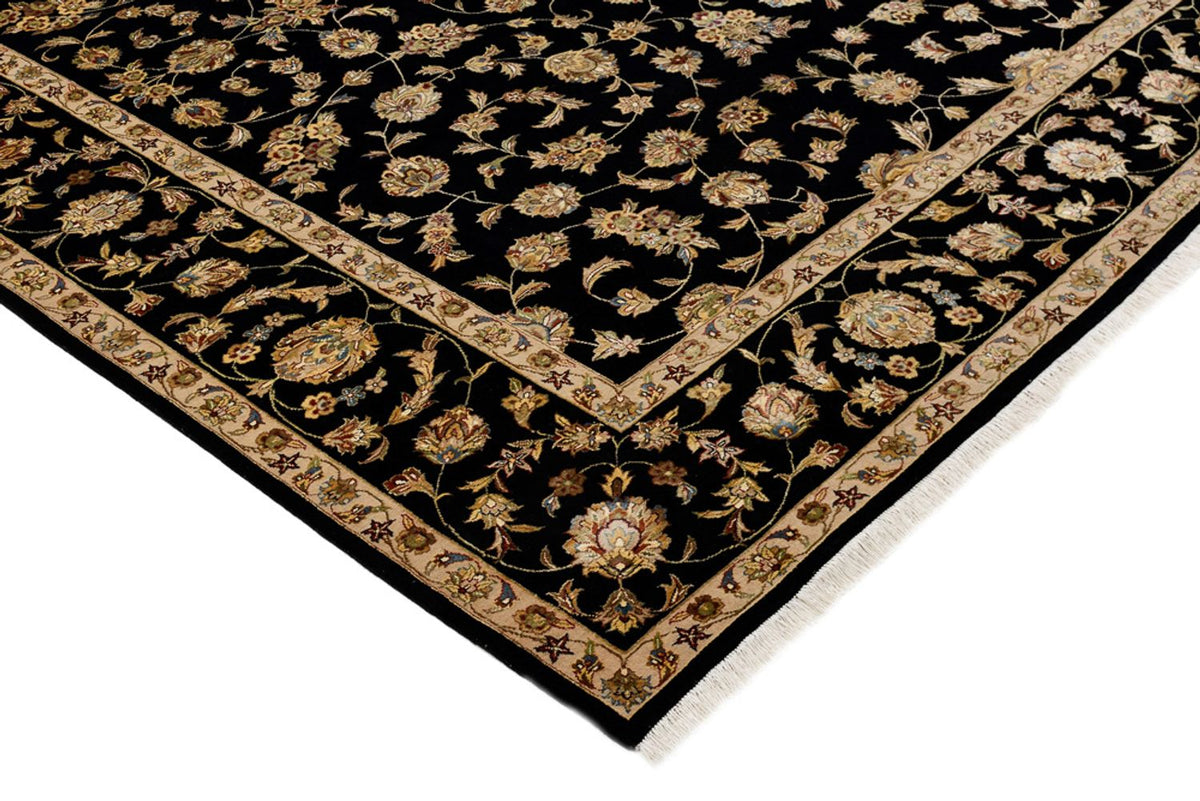 Oosters tapijt - Tabriz - 304 x 236 cm - donkerblauw