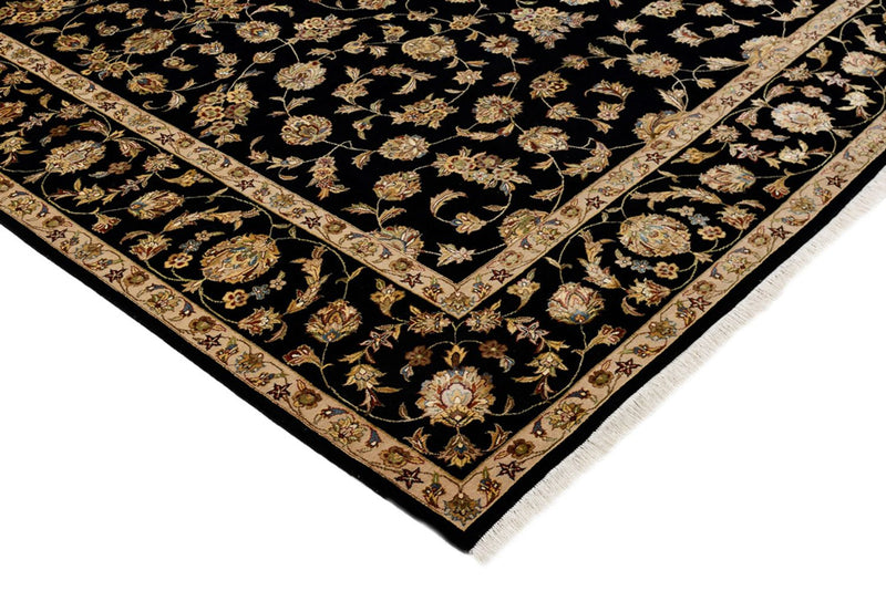 Oosters tapijt - Tabriz - 304 x 236 cm - donkerblauw