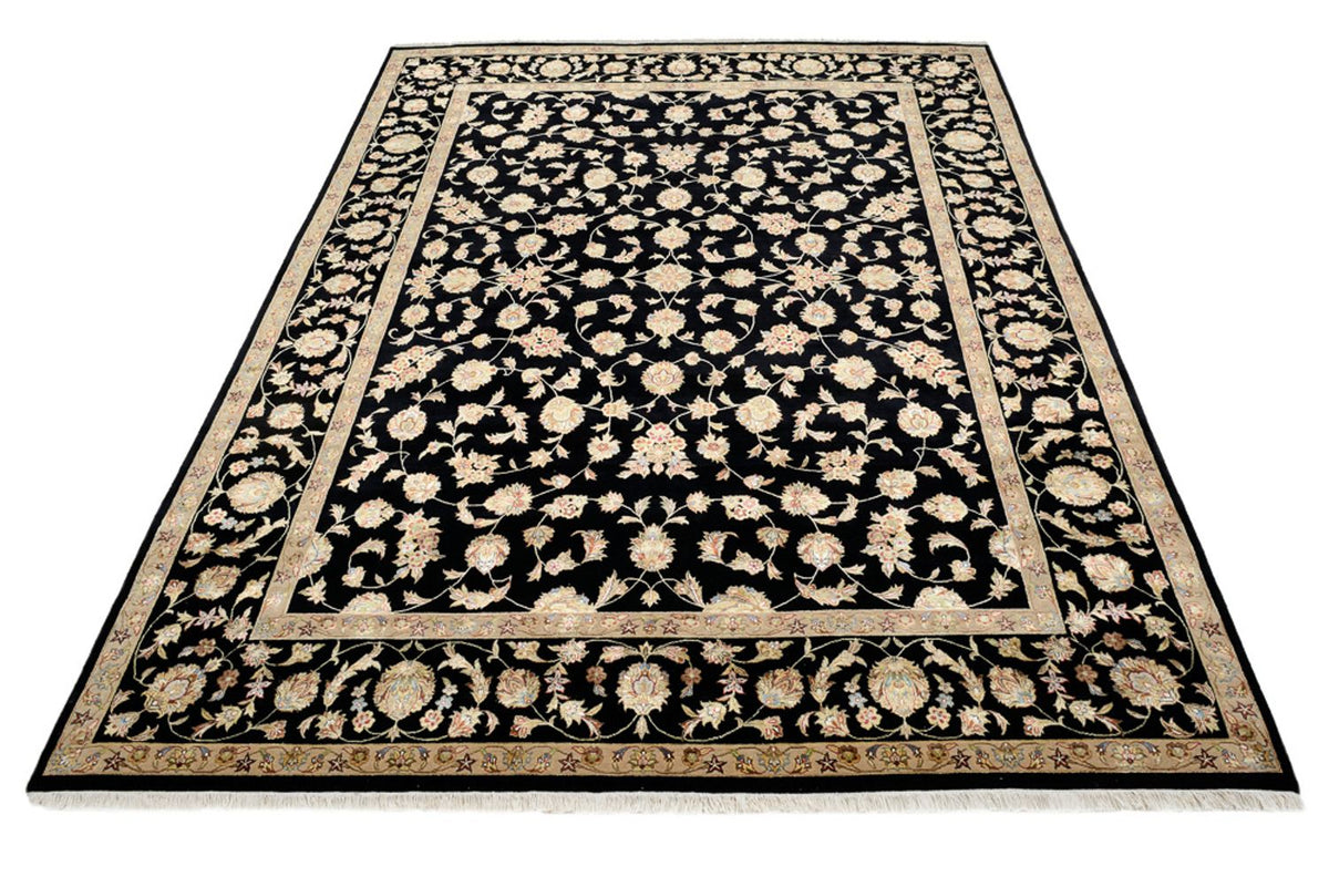 Oosters tapijt - Tabriz - 304 x 236 cm - donkerblauw
