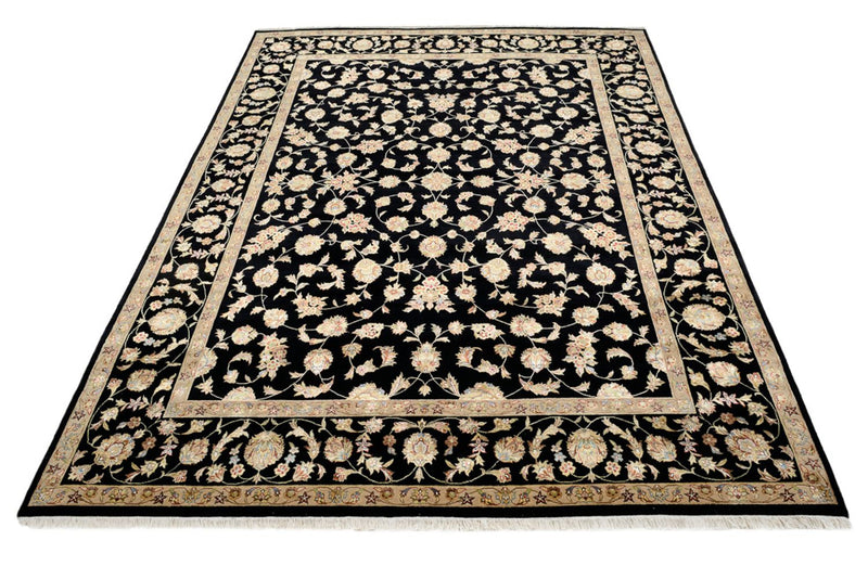 Oosters tapijt - Tabriz - 304 x 236 cm - donkerblauw