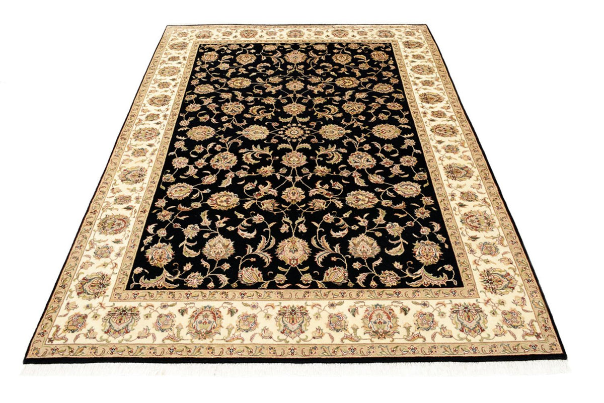 Oosters tapijt - Tabriz - 214 x 155 cm - donkerblauw