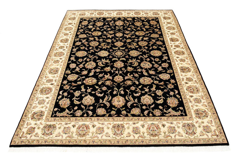 Oosters tapijt - Tabriz - 214 x 155 cm - donkerblauw