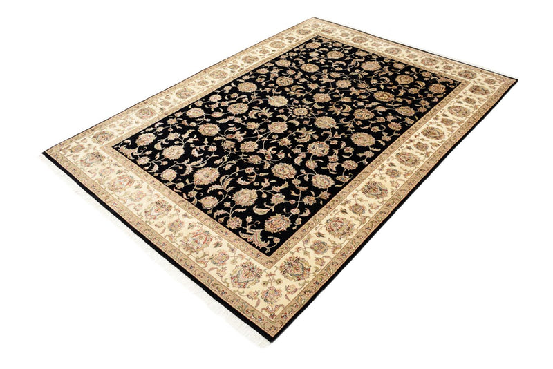 Oosters tapijt - Tabriz - 214 x 155 cm - donkerblauw