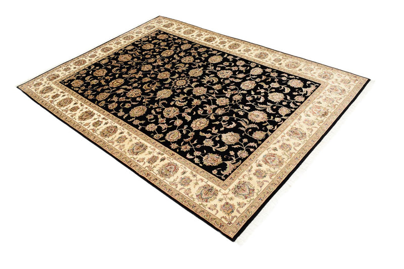 Oosters tapijt - Tabriz - 214 x 155 cm - donkerblauw