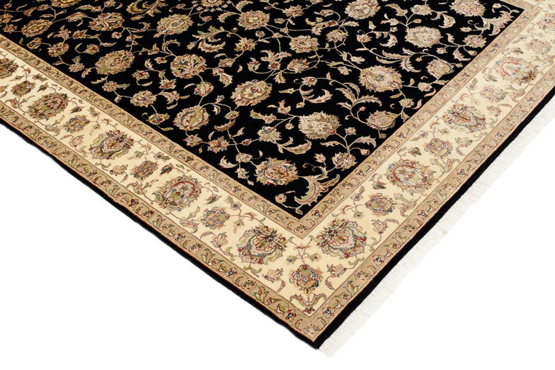Oosters tapijt - Tabriz - 214 x 155 cm - donkerblauw