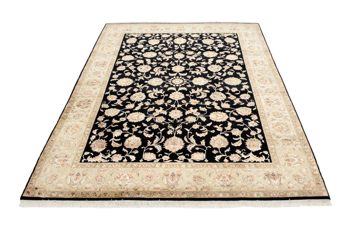 Oosters tapijt - Tabriz - 214 x 155 cm - donkerblauw