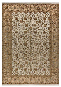 Oosters tapijt - Tabriz - 307 x 215 cm - crème