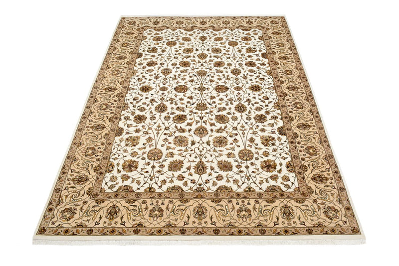 Oosters tapijt - Tabriz - 307 x 215 cm - crème