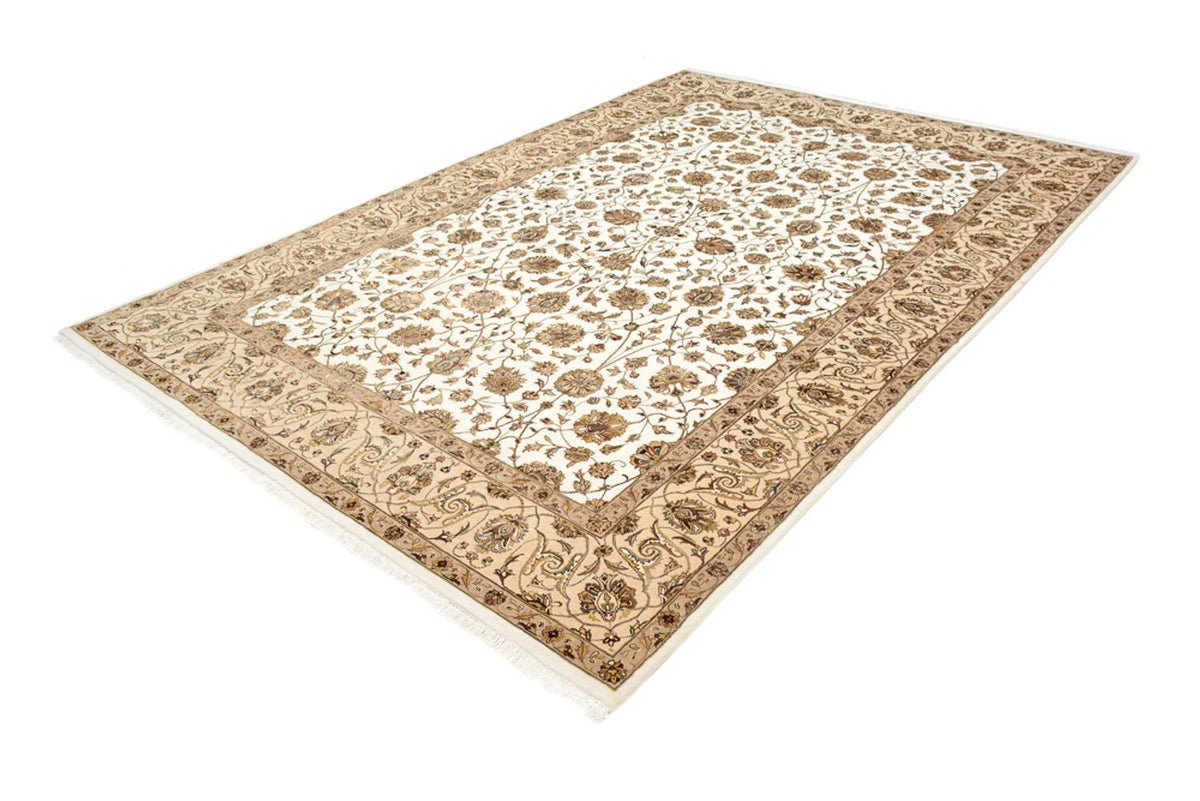 Oosters tapijt - Tabriz - 307 x 215 cm - crème