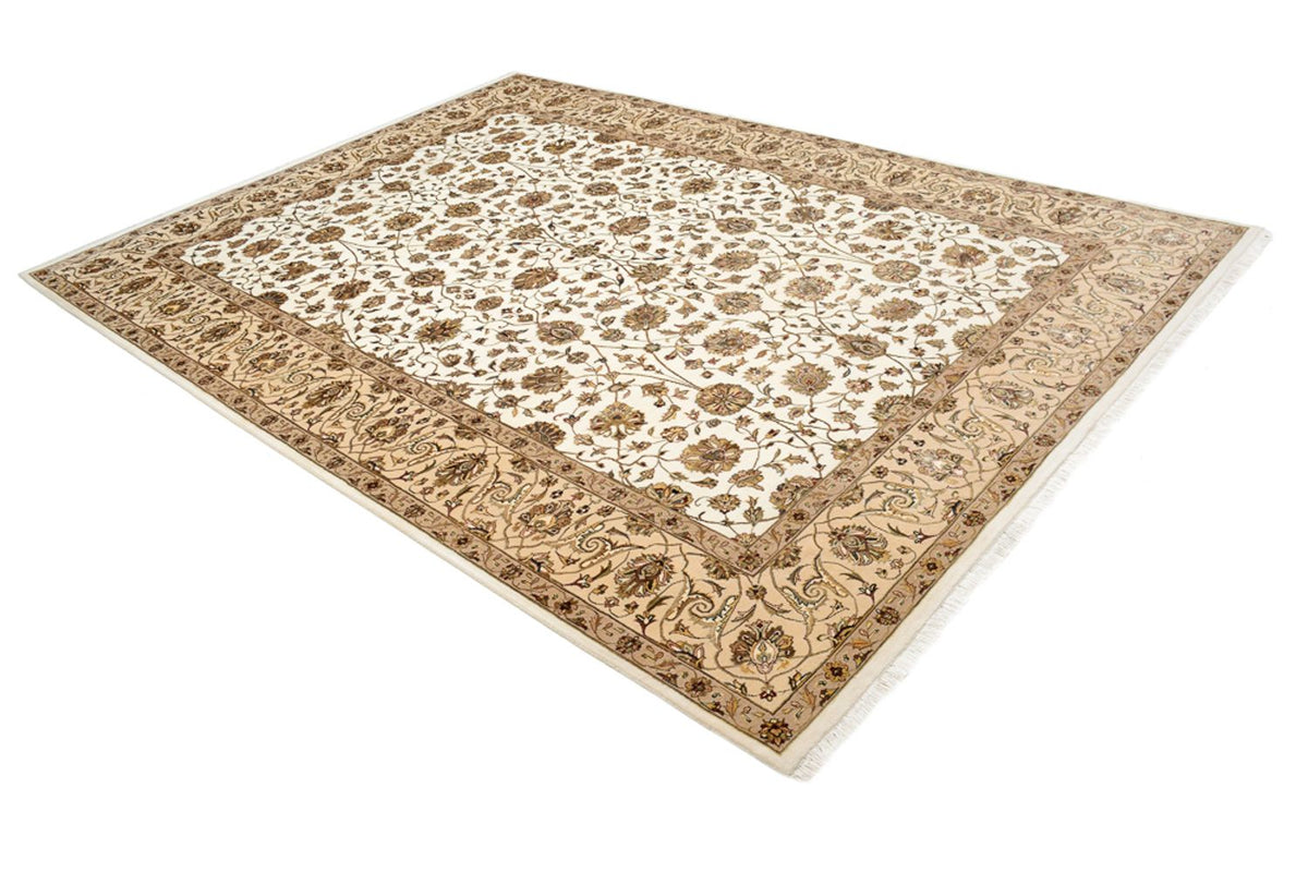 Oosters tapijt - Tabriz - 307 x 215 cm - crème