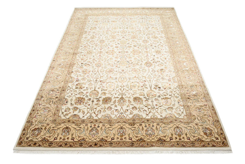 Oosters tapijt - Tabriz - 307 x 215 cm - crème