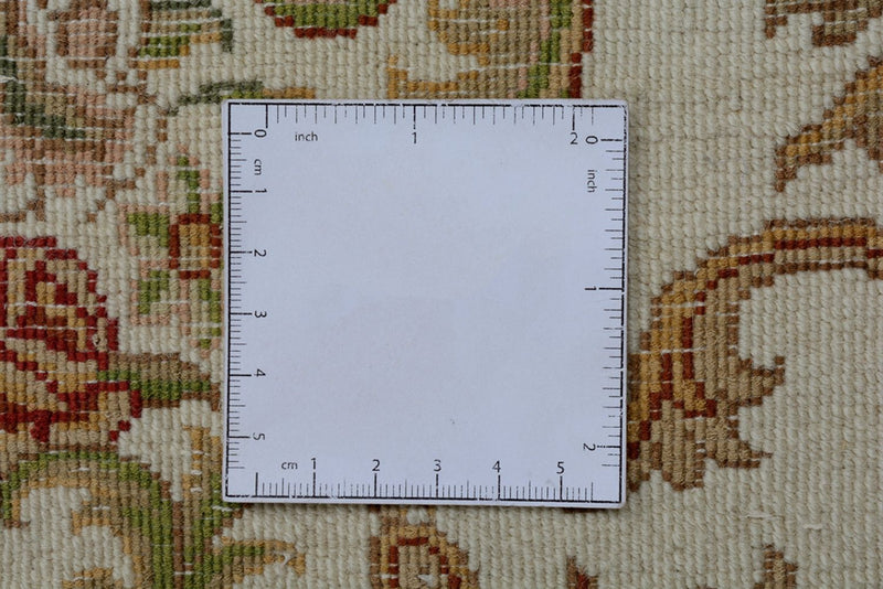 Oosters tapijt - Tabriz - 304 x 209 cm - crème