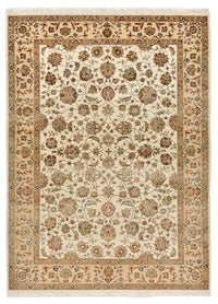 Oosters tapijt - Tabriz - 210 x 153 cm - crème