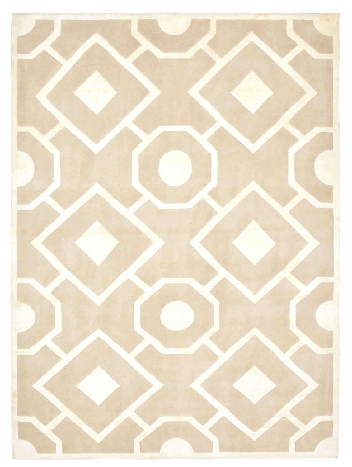 Designer tapijt - 236 x 174 cm - beige