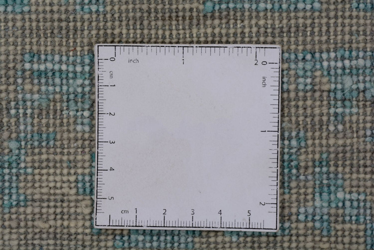 Designer tapijt vierkant  - 249 x 249 cm - lichtblauw