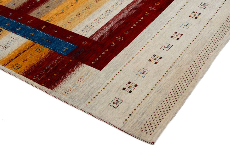 Gabbeh Tapijt - Loribaft Indus - 298 x 207 cm - veelkleurig
