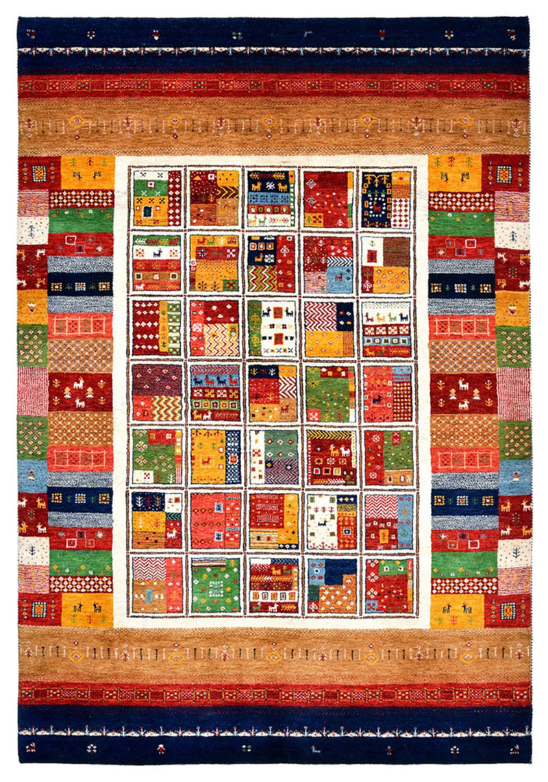 Gabbeh Tapijt - Loribaft Indus - 245 x 170 cm - veelkleurig