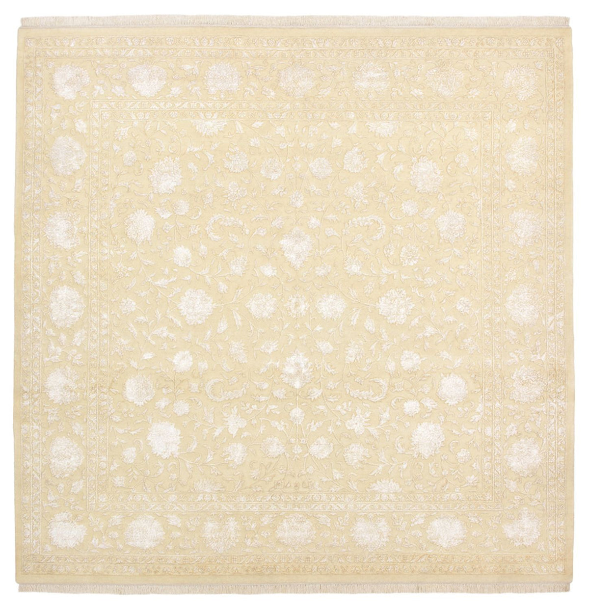 Oosters Tapijt vierkant  - 253 x 251 cm - licht beige
