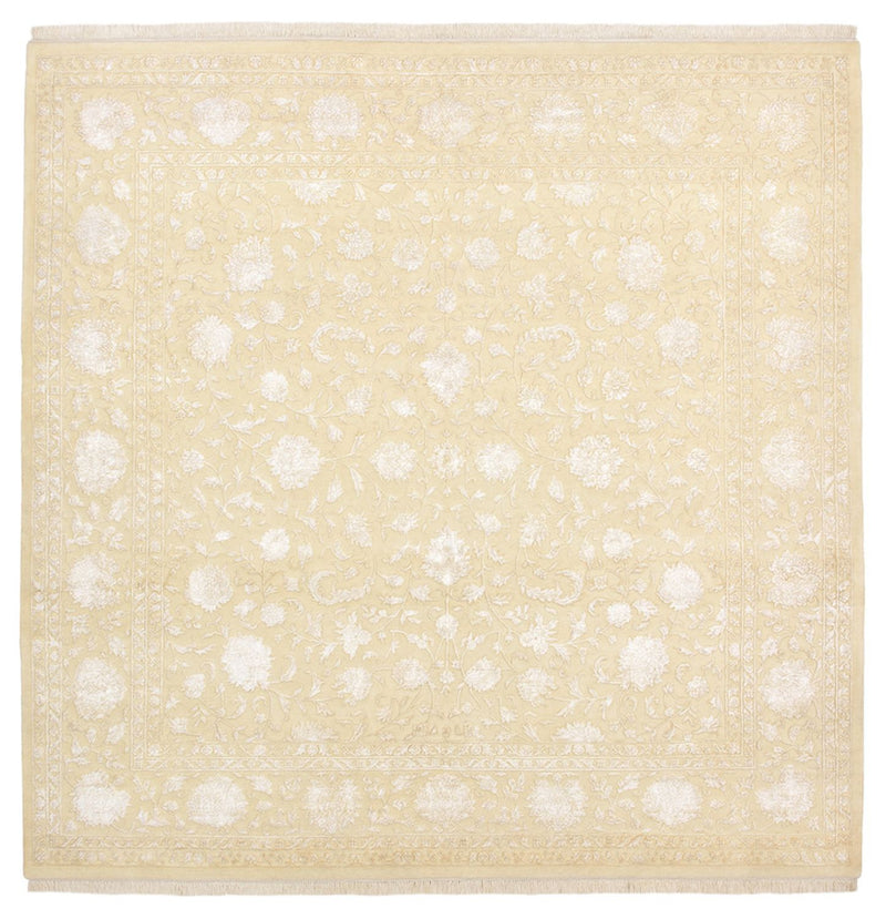 Oosters Tapijt vierkant  - 253 x 251 cm - licht beige
