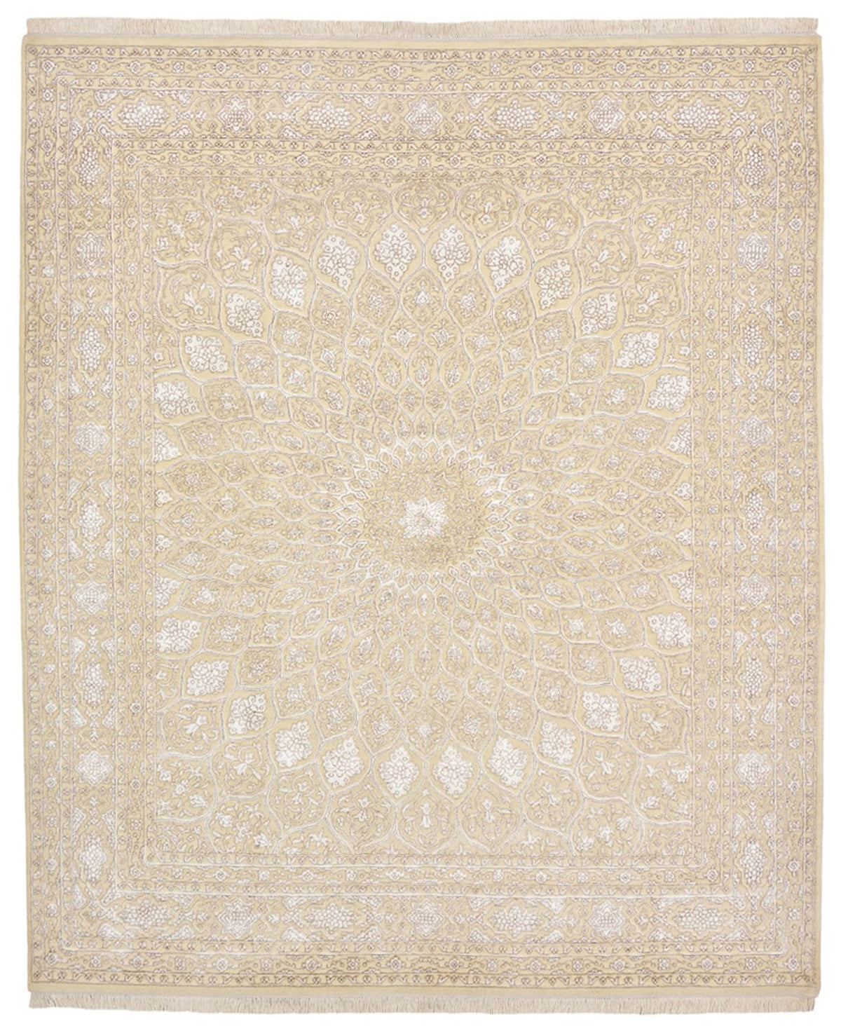 Oosters Tapijt - 249 x 208 cm - licht beige