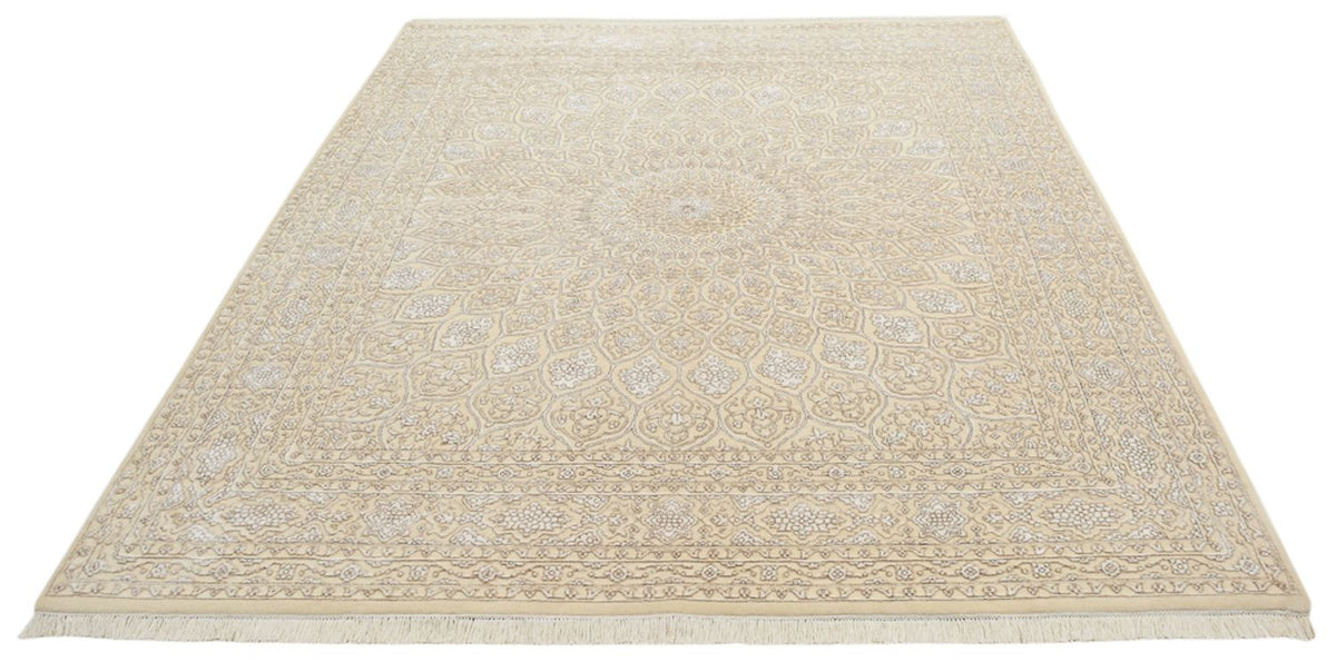 Oosters Tapijt - 249 x 208 cm - licht beige