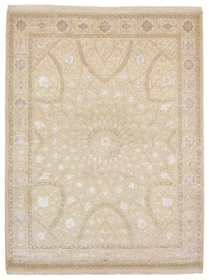 Oosters Tapijt - 293 x 222 cm - donker beige