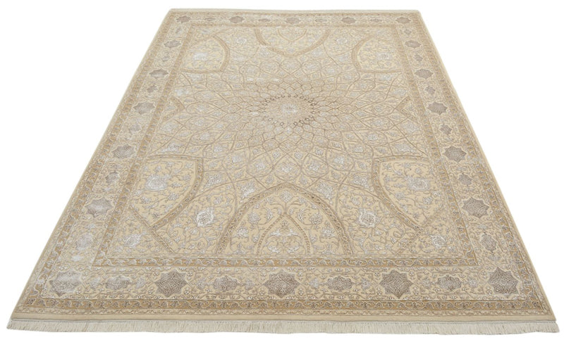 Oosters Tapijt - 293 x 222 cm - donker beige