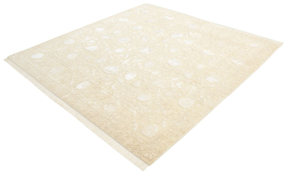Oosters Tapijt vierkant  - 206 x 205 cm - licht beige