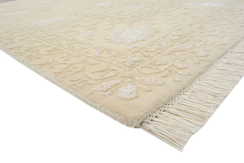 Oosters Tapijt vierkant  - 206 x 205 cm - licht beige