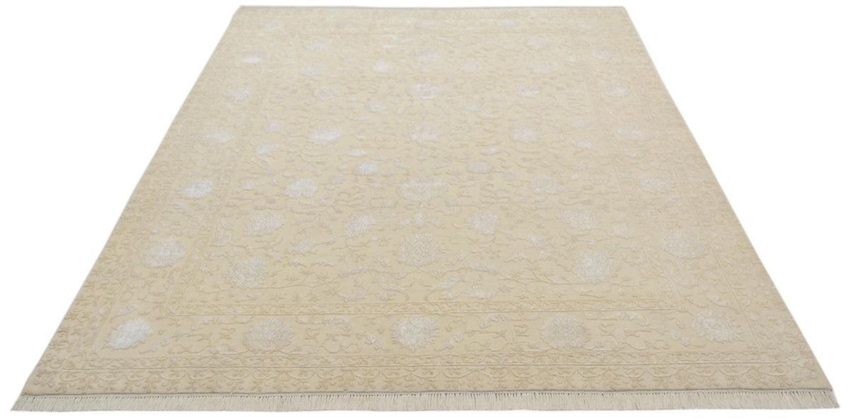 Oosters Tapijt - 253 x 207 cm - licht beige