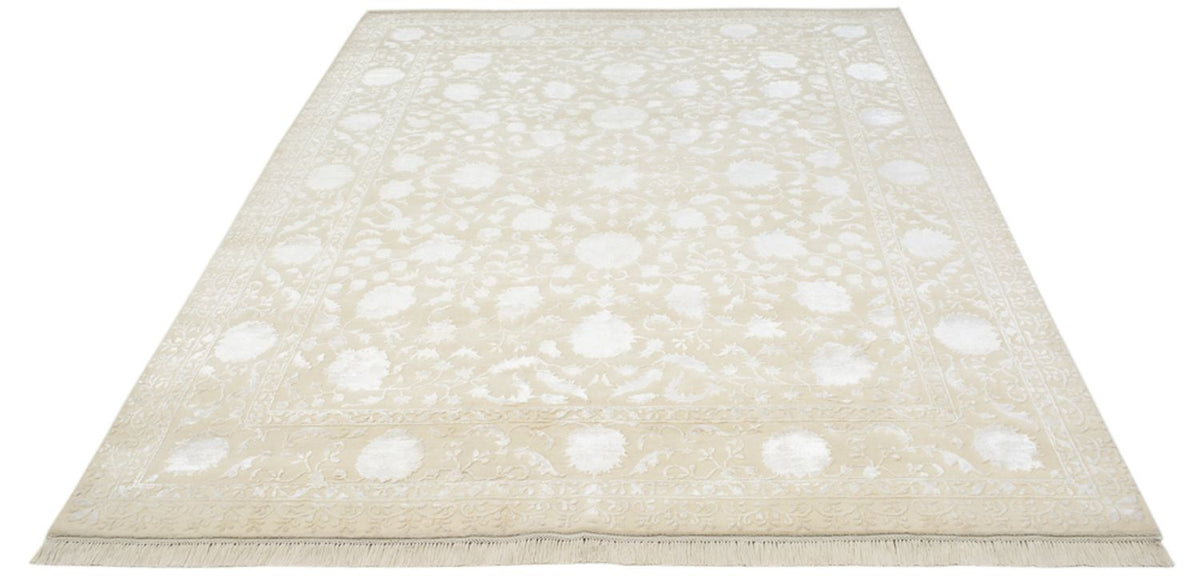 Oosters Tapijt - 253 x 207 cm - licht beige